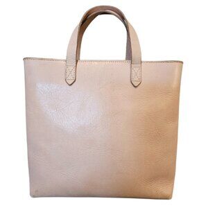 Madewell Small Blush Pink Transport Tote zip top shoulder bag & cross body strap